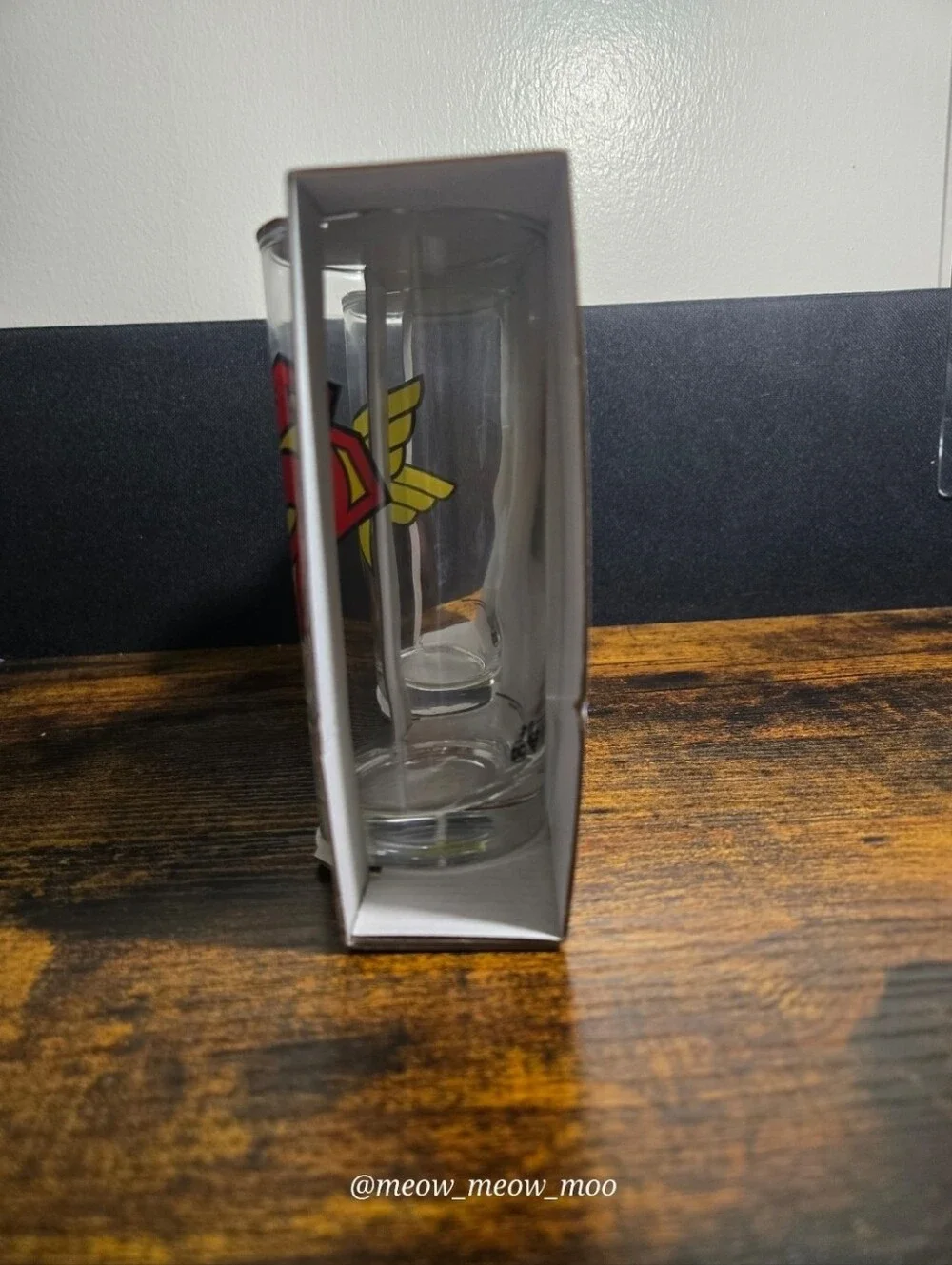DC Comics Auchan Exclusive Glass Tumbler Set Wonder Woman & Superman 27cl New
